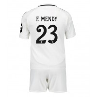 Real Madrid Ferland Mendy #23 Domaci Dres za djecu 2024-25 Kratak Rukav (+ Kratke hlače)